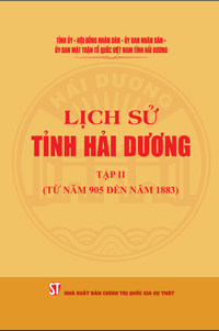 Lịch sử tỉnh Hải Dương tập II (từ năm 905 đến năm 1883)