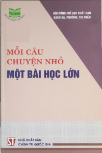 Mỗi câu chuyện nhỏ, một bài học lớn