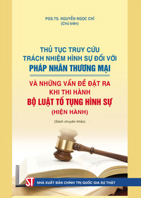 Thủ tục truy cứu trách nhiệm hình sự đối với pháp nhân thương mại và những vấn đề đặt ra khi thi hành Bộ luật Tố tụng hình sự (hiện hành) (Sách chuyên khảo)