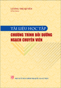 Tài liệu học tập chương trình bồi dưỡng ngạch chuyên viên