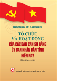 Tổ chức và hoạt động của các ban cán sự đảng ủy ban nhân dân tỉnh hiện nay (Sách chuyên khảo)