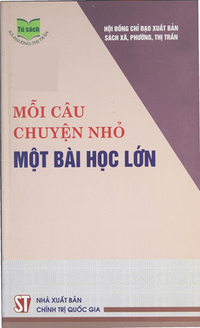 Một câu chuyện nhỏ, một bài học lớn