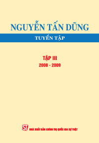 Nguyễn Tấn Dũng tuyển tập, Tập III (2008-2009)